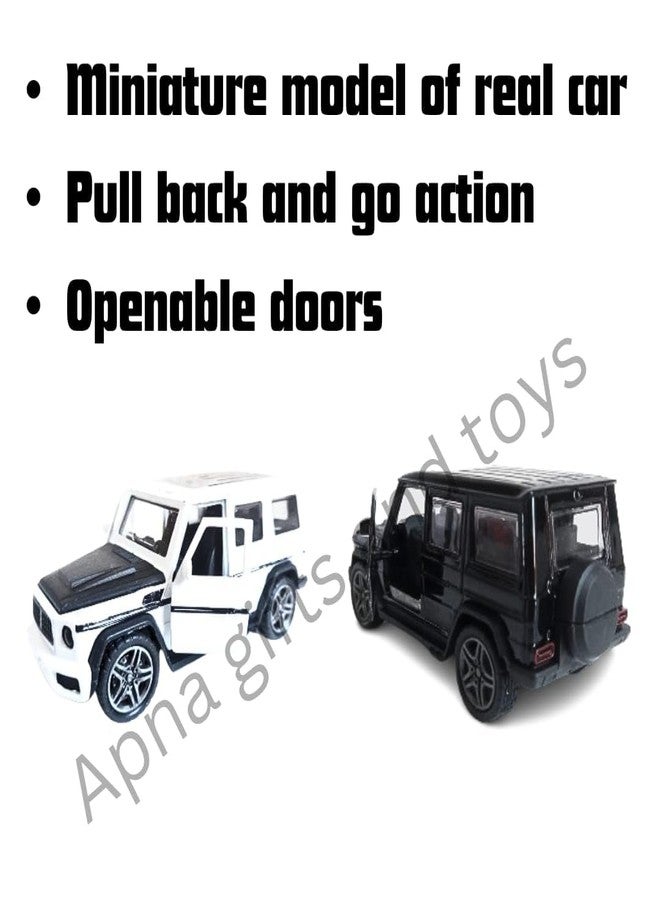 COLLEN ARRAY G-Wagon Diecast Metal AMG Toy Car|Pull Back Alloy Simulation Car|Openable Doors|.(Color May Vary) - Image 3